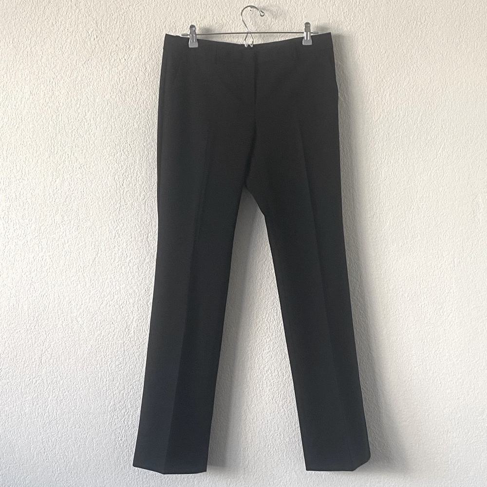 Theory Max C3 Sevona Relaxed Straight Pant - Black - Women’s - Sz 10